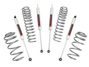 Jeep Wrangler Unlimited Suspension Lift Kit - Rough Country - N3-Series - Metallic Silver - '04-'06